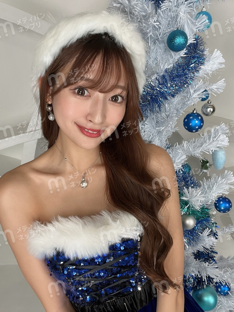的野美青サイン生写真　2023年クリスマスサンタ衣装 サクコレ レギュラーに「2023年 クリスマスサンタ衣装」追加